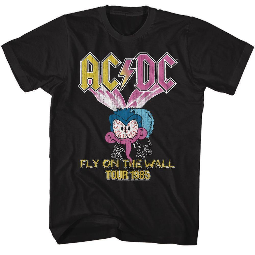 Acdc Large Fly Black T Shirt
